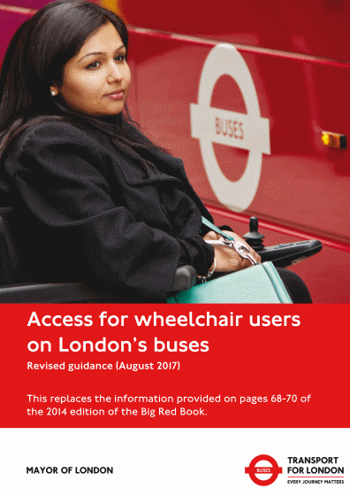 access for wheelchair users on londons buses
