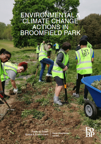 environmental and climate change actions in broomfield park document cover