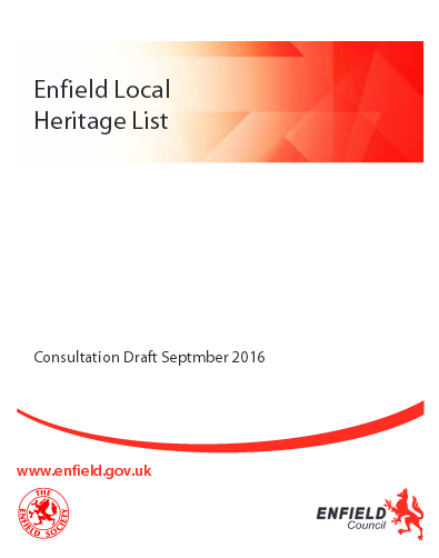 enfield local heritage list