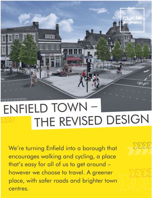 enfield town revised cycle design
