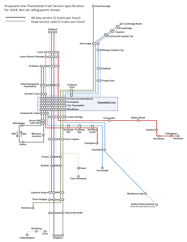 proposed thameslink service from 2018