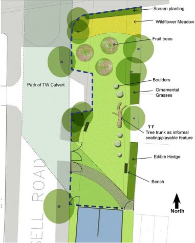 russell road new park plan