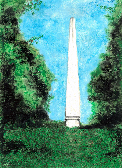 Patrick Samuel - Obelisk at Trent Park