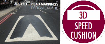 fox lane qn 3d road markings