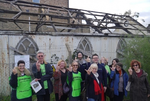 shaftesbury hall in disrepair