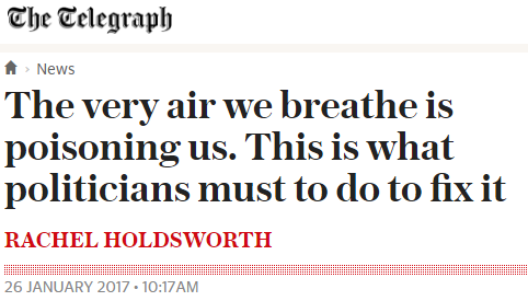 the very air we breathe is poisoning us