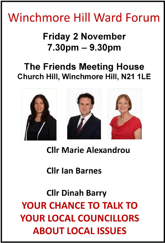 winchmore hill ward forum