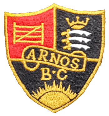 arnos bowling club badge