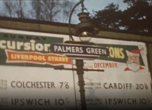 palmers green station 1959