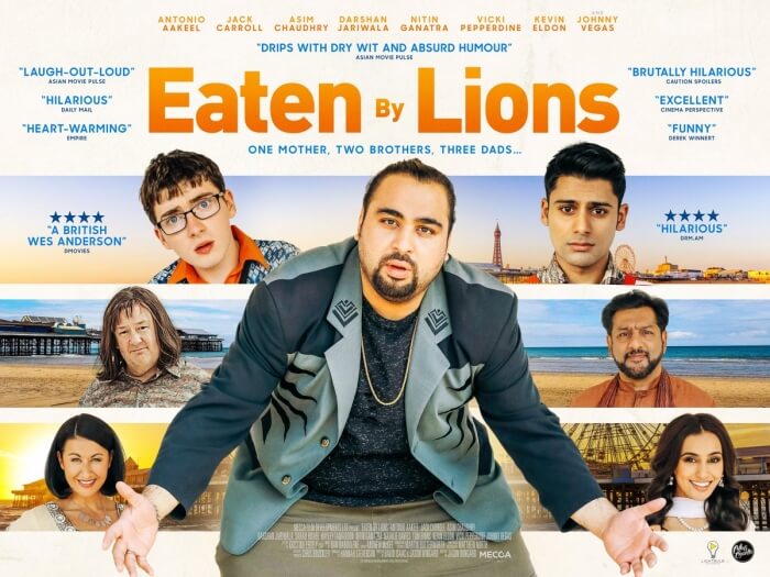 eaten by lions poster