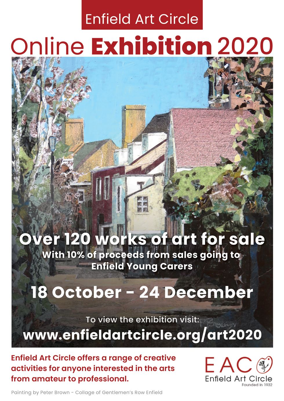 202012 enfield art circle exhibition flyer