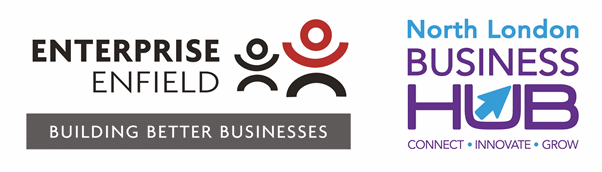 enterprise enfield and north london business hubs logos