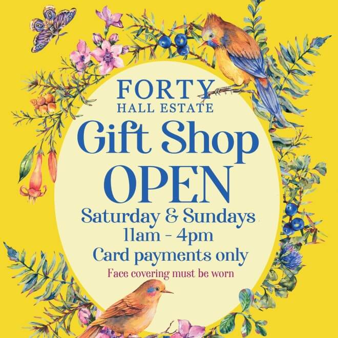 forty hall gift shop open