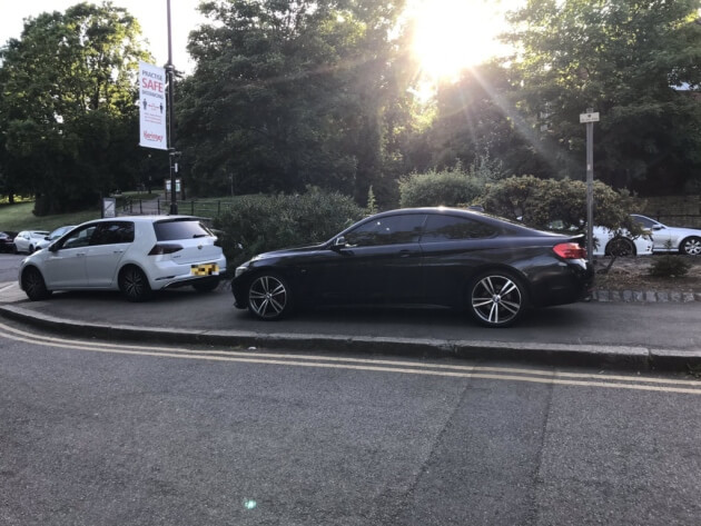 illegal parking at alexandra palace railway cottages residents association photo