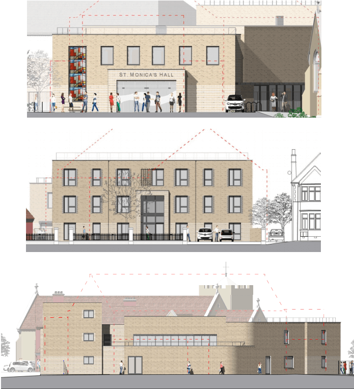 proposed buildings replacing intimate theatre