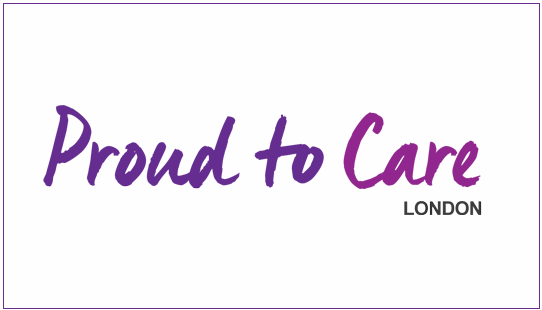 proud to care london logo