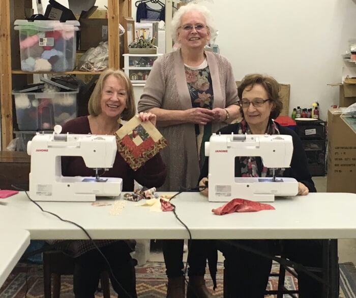 stitch women sewing