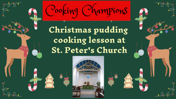 202111 xmas pudding cooking lesson