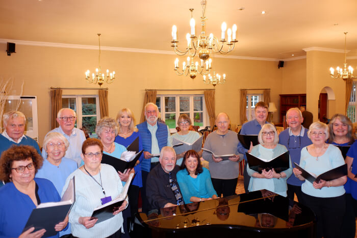 enfield in song choir at blake court nov 2021