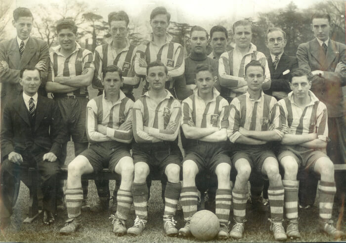 parkhurst athletic football team 1940