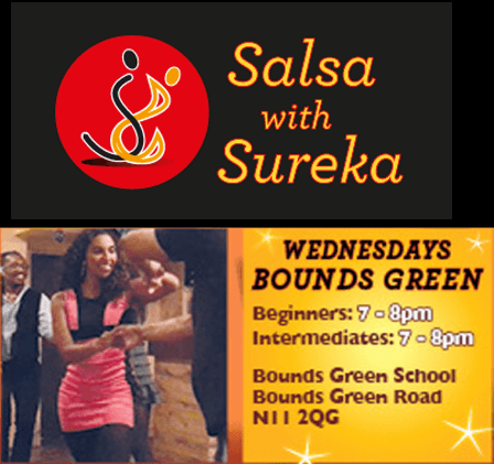salsa with sureka bounds green
