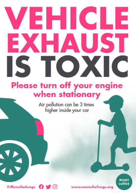 vehicle exhaust is toxic