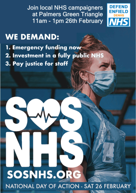 NHS Day of Action poster