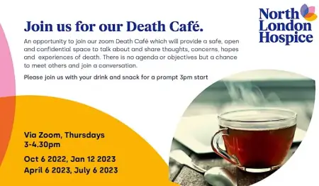 202306 north london hospice death cafe