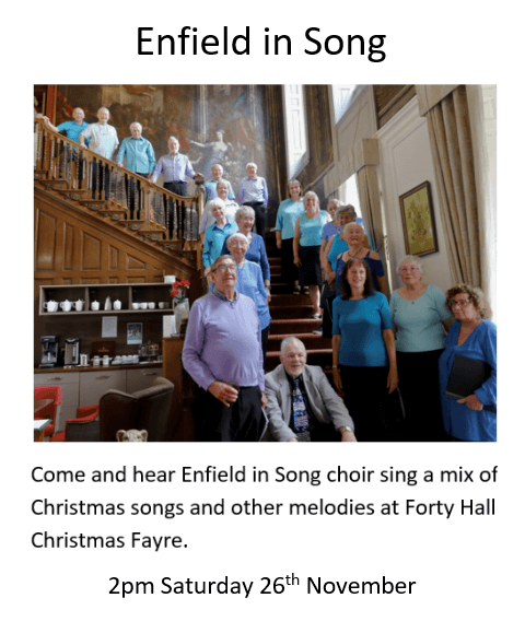 202211 enfield in song at forty hall