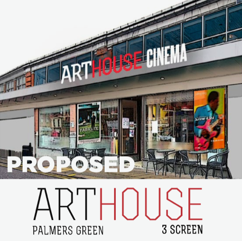 artists impression of proposed arthouse cinema in green lanes palmers green