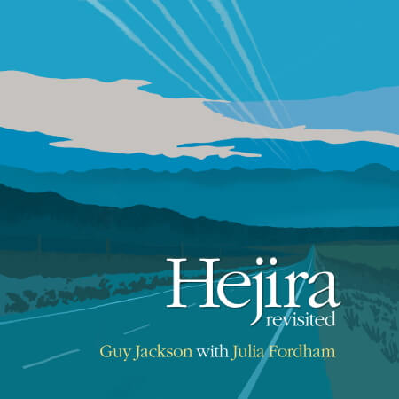 cover artwork for hejira revisited by guy jackson with julia fordham