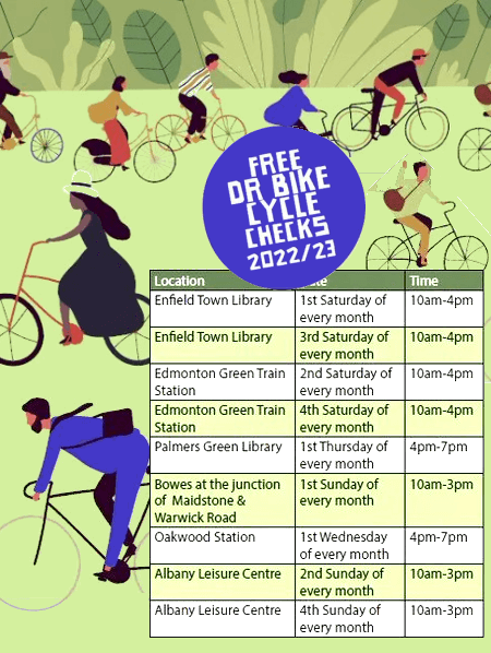 dr bike sessions in enfield