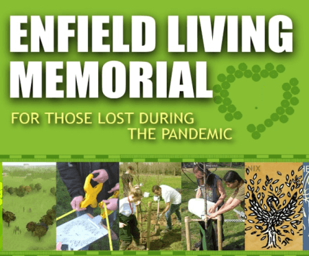 enfield living memorial for those lost during the pandemic