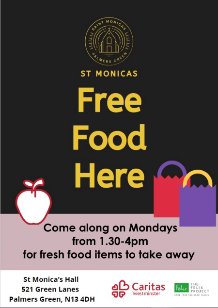 free food at st monicas