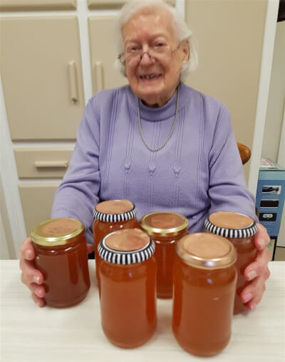 margaret and her jam