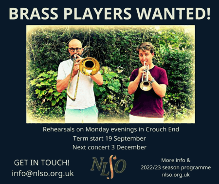 nlso brass players wanted