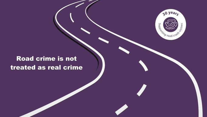road crime is not treated as real crime