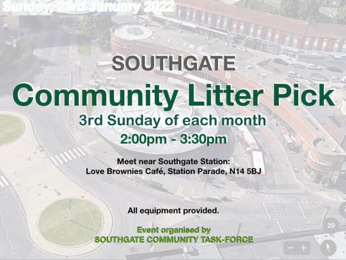 southgate community litter pick
