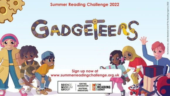 summer reading challenge 2022 gadgeteers