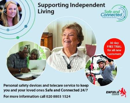 supported independent living safe and connected