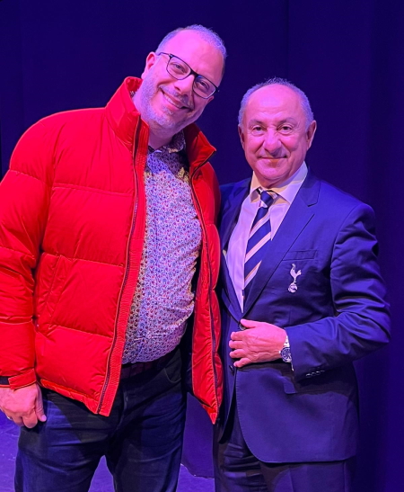 tony ourris and ossie ardiles at enfield in bloom 2022