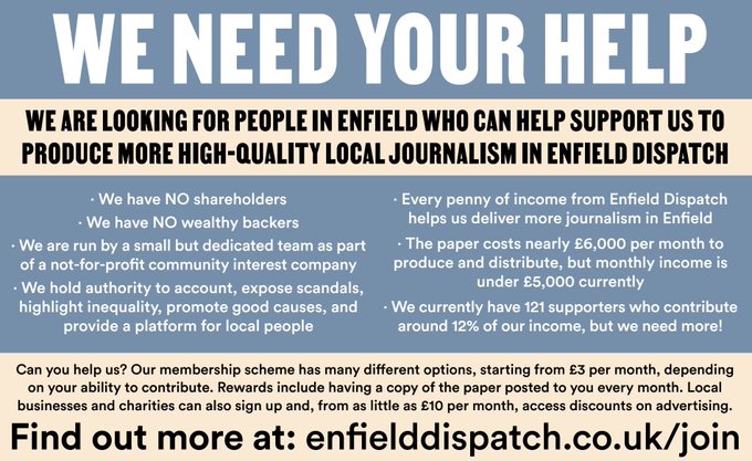 we need your help enfield dispatch