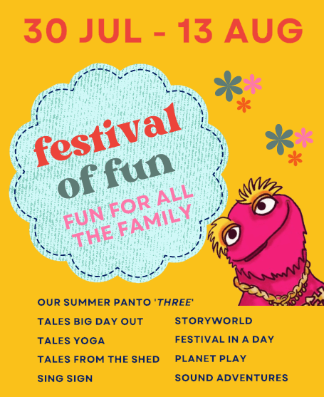 poster or flyer advertising event Chickenshed: Children\'s Festival of Fun