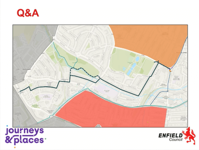 active travel routes route options