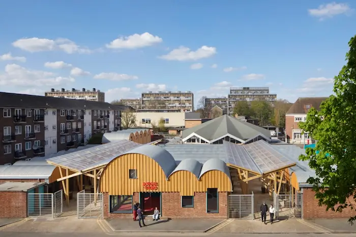 angel yard overhead view by jack hobhouse