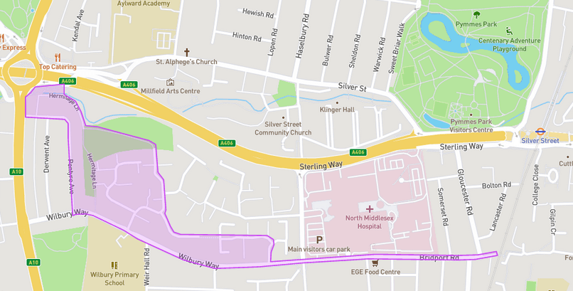 cambridge roundabout to bridport road proposed walking and cycling route map