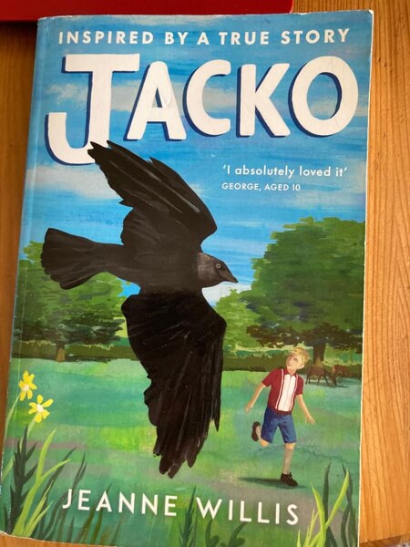 cover of jacko by jeanne willis