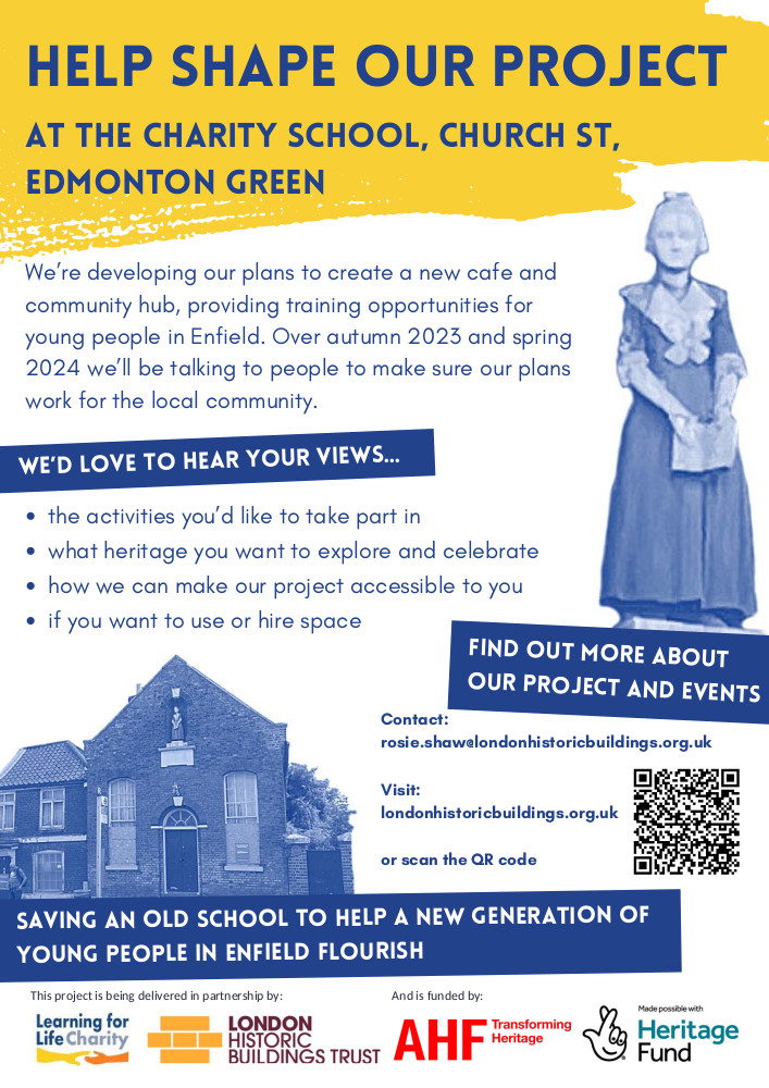 edmonton girls charity school help shape our project flyer