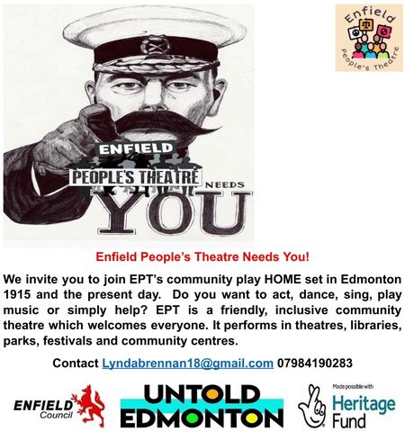 enfield peoples theatre needs you