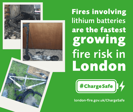 fires involving lithium batteries